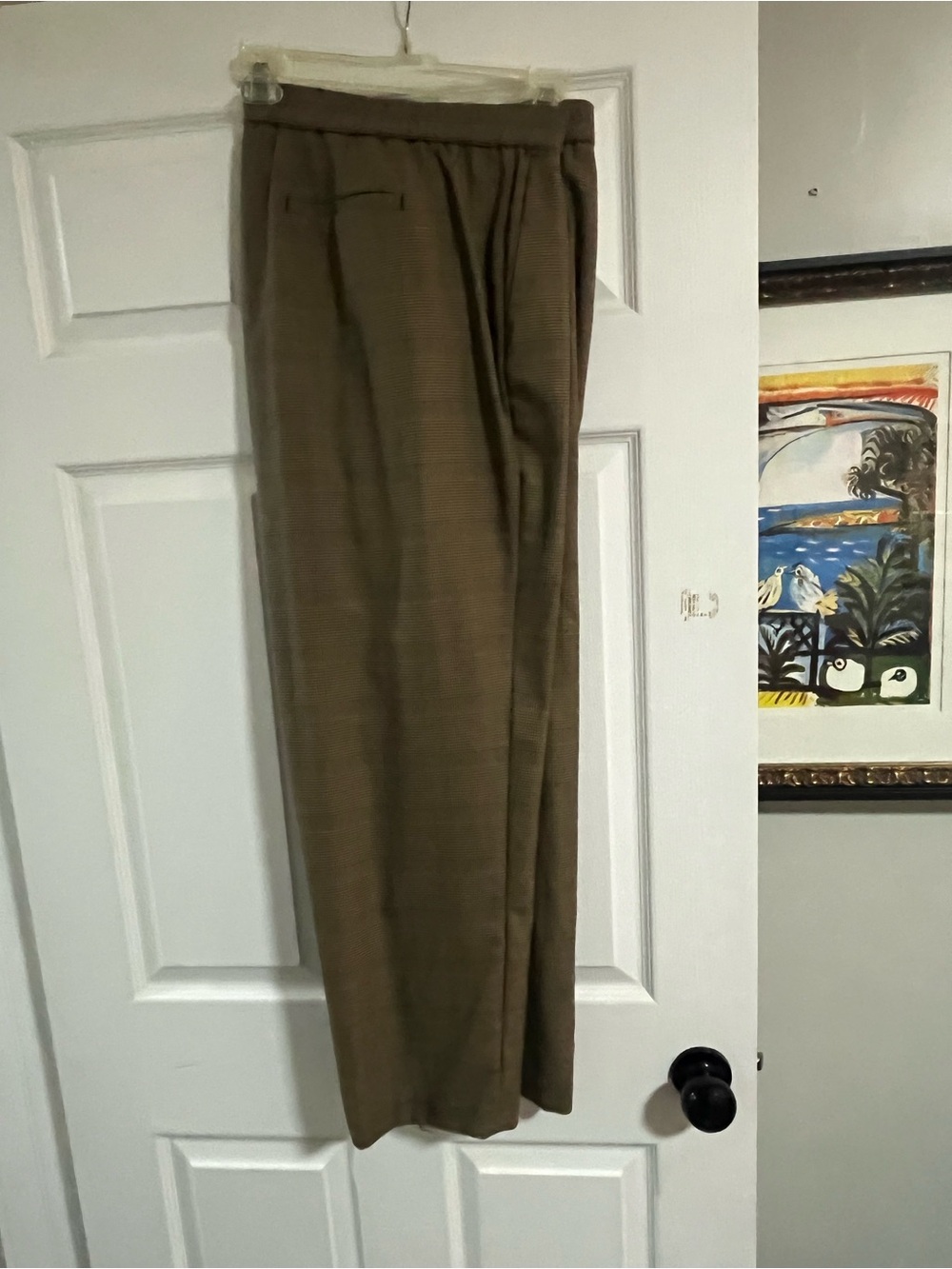 Womenโs J Jill Brown Dress Pants - Classic Straight Fit 2x elastic pant